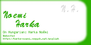 noemi harka business card
